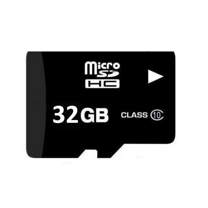 Card de Memorie MicroSD HC 32GB, Clasa 10, Viteză Transfer Rapidă, Ideal pentru Telefoane, Tablete și Camere Auto, Negru