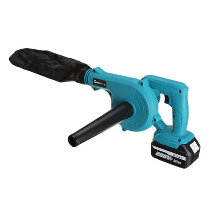 Dispozitiv 2 în 1 Suflantă și Aspirator Set Complet cu 2 Acumulatori 48V, 19.000 RPM